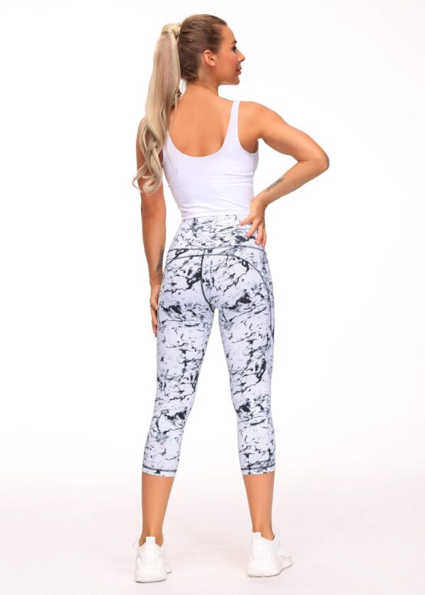 THE GYM PEOPLE Womens' Yoga Pants High Waist with Pocket Tummy Control