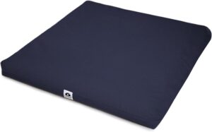 Zabuton, Eclipse line, Buckwheat Filled Meditation Cushion, 23" x 23"