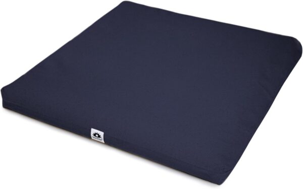 Zabuton, Eclipse line, Buckwheat Filled Meditation Cushion, 23" x 23"