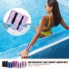 Wrist Weights Adjustable Ankle Weights for Women Men Kids 1lb*2 Silicone Arm & Leg Weighted Bracelet for Yoga Pilates Running Walking Swimming Physical Therapy Strength Training Exercise