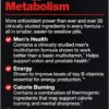 GNC Mega Men Energy & Metabolism Multivitamin | Increased Energy, Metabolism and Calorie Burning | 90 Count