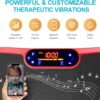 AXV Vibration Plate Fitness Platform Exercise Machine Vibrating Lymphatic Drainage Shaking Full Body Shaker Workout Vibrate Stand Shake Board Sport Gym for Weight Loss Fat Burner for Women Men