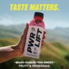 Whey Protein Water Sports Drink by PWR LIFT | Variety Pack | Keto, Vitamin B, Electrolytes, Zero Sugar, 10g of Protein | Post-Workout Energy Beverage | 16.9oz (Pack of 12)