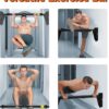 FICTOR Door Pull up Bar for Doorway, Strength Training Equipment, Adjustable Door Frame, Non-slip Chin up Bar for Home Gym, with No Screw Installation