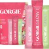 GORGIE Glow Variety Pack 15 Sticks, Electrolyte Powder Healthy Drink Mix, w/Hyaluronic Acid, Aquamin, Vitamin C & D, Probiotics, No Sugar, Antioxidants for Hydration, Skin Care, and Gut Balance