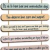 Mental Health Reminders Wall Decors Wooden Hanging Art Counseling Room Decor Positive Psychology Affirmations Feelings Pediments for Home Counseling Office Students Classroom