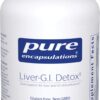 Pure Encapsulations Liver-G.I. Detox - Liver Cleanser & GI Detox* - with Alpha Lipoic Acid & Curcumin Extract - Gluten Free & Non-GMO - 120 Capsules