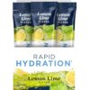 Ancient Nutrition Rapid Hydration Powder, Lemon Lime, Electrolytes from Natural Sea Salts and Red Marine Algae, Supports Rapid Body Hydration and Cellular Health, 15 Servings