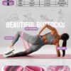1/3 Yoga Mat Thick, Yoga Set for Beginners Include High Density Yoga Mat with Multi-loops Yoga Strap, Yoga Blocks, Booty Resistance Band Set, Door Anchor, Carring Bag & Strap