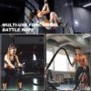 Battle Rope Battle Ropes for Exercise Workout Rope Exercise Rope Battle Ropes for Home Gym Heavy Ropes for Exercise Training Ropes for Working Out Weighted Workout Rope Exercise Workout Equipment