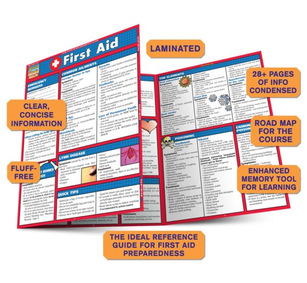 First Aid QuickStudy Laminated Reference Guide (QuickStudy Health)