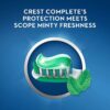 Crest + Scope Whitening Toothpaste - Pack of 3, 5.4 Oz Tubes - Anticavity Fluoride Toothpaste, Fresh Breath, Kills Germs - Tartar Protection, Enamel Protection - Minty Fresh Flavor