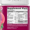 OLLY Women's Multivitamin Gummy, Vitamins A, D, C, E, Biotin, Folic Acid, Adult Chewable Vitamin, Berry Flavor, 65 Day Supply - 130 Count