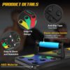 Solid Push Up Board 15 in 1 Home Workout Equipment Multi-Functional Pushup Stands System Fitness Floor Chest Muscle Exercise Professional Equipment Burn Fat Strength Training Arm Men & Women Weights