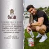 Salud 2-in-1 Energy Drink Powder + Focus, Guava, Organic Caffeine, B6 + B12, Theanine, Clean Energy Drink Packets, Guayaba Agua Fresca Mix, Non-GMO, Gluten Free, Vegan, 1g of Sugar, (15 Servings)