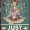71L4YCKmaSL._AC_SL1333_.jpg Retro Yoga Girl Tin Sign Wall Decor Just Breathe Yoga Funny Inspirational Quote Wall Art Vintage Yoga Girl Tin Sign For Home Living Room Dorm Gym Wall Decor Idea Gifts For Family Friends 8x12 Inch