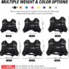 Weighted Vest for Women Men BeatBoost 5 10 15 20 25 30 lb Weight Vest with Ironsand for Walking Strength Training Running Workout