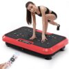 BZK Vibration Plate Exercise Machine, Pro Waver Vibration Plate Platform for Lymphatic Drainage, Helps Weight Loss Shaping Toning & Wellness, Whole Body Shake Workout Equipment for Home Gym