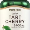 Piping Rock Tart Cherry Capsules | 2400 mg | 100 Count | Concentrated Extract | Non-GMO, Gluten Free Supplement