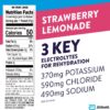 Pedialyte Electrolyte Powder Strawberry Lemonade, 6 Count (Pack of 1)