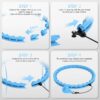 71LzarGwTZL._AC_SL1500_.jpg Weighted Hula Circle with 26 Links(56 Inch) for Adults Weight Loss, Infinity Fitness Hoop Plus Size, for Women Smart Exercise Equipment