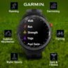Wearable4U - Garmin Approach S70: Ceramic 47 mm Golf Smartwatch|1.4" AMOLED Display Up to 16 Days Battery Life, Multisport GPS Premium Watch w/ 43K+ Golf maps & Gift Bundle
