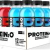 Protein2o 15g Whey Protein Isolate Infused Water Plus Caffeine, Sugar Free Energy Drink, Ready To Drink, Gluten Free, Lactose Free, Energy Variety Pack, 16.9 oz Bottle (12 Count)