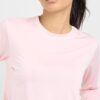 Real Essentials 5 Pack: Women's Dry Fit Crop Top - Long Sleeve Crew Neck Stretch Athletic Tee (Available in Plus Size)