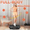 Vibration Plate Exercise Machine DamKee Vibration Plate for Lymphatic Drainage Vibration Plates for Weight Loss Workout Equipment Home Gym Full Body Vibrating Plate