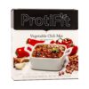 PROTIFIT - High Protein Vegetable Chili Mix, 12g Protein, Low Calorie, Low Carb, Low Fat, Low Sugar, Cholesterol Free, Ideal Protein Compatible, 7 Servings Per Box