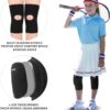 EULANT Kids Knee Pad for Dancers, Soft Anti-Slip Breathable Protective Knee Brace Pad, Volleyball Elastic Knee Support for Yoga Running Cycling Gym Workout Exercise, Kneepads for Junior Youth