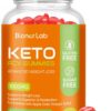 Keto ACV Gummies for Advanced Weight Loss Rapid Belly Fat Burn - Sugar Gluten Free Pro Active Super Apple Cider Vinegar Diet Supplement for Men Women - Digestion Metabolism Hair Skin Health (1000MG)