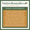 Native Remedies Detox Drops - All Natural Herbal Supplement Promotes Systemic Body Cleansing, Toxin Release and Liver Function and Detoxification - 59 mL