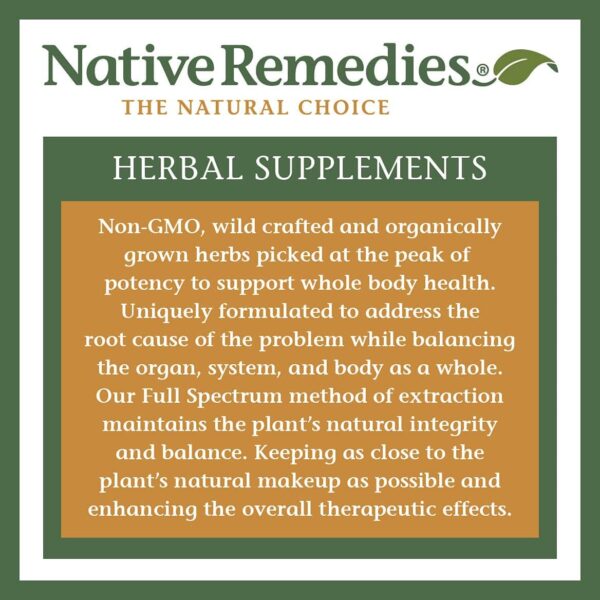 Native Remedies Detox Drops - All Natural Herbal Supplement Promotes Systemic Body Cleansing, Toxin Release and Liver Function and Detoxification - 59 mL