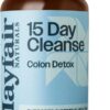 15 Day Cleanse Colon Detox, Dietary Supplement, 30 Capsules, Natural Laxative for Constipation and Digestive Health Supplement