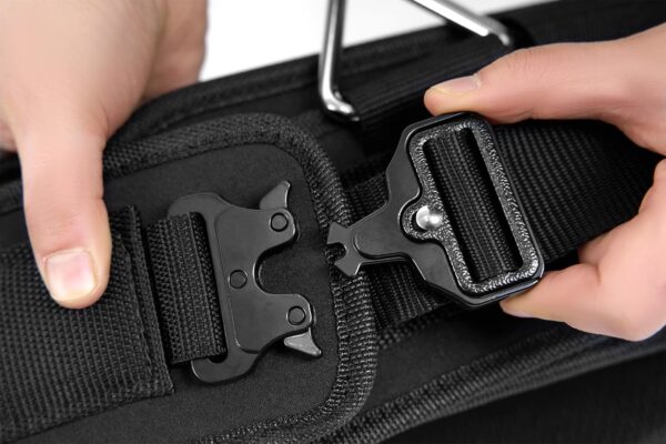 Weighted Dip Belt for Weight Lifting With Chain 46" and Loading Straps,Weighted Belt,Pullup Dip Weight Belt with Chain, Weighted Pull Up Belt for Weights,Belt Squat Belt with Chain