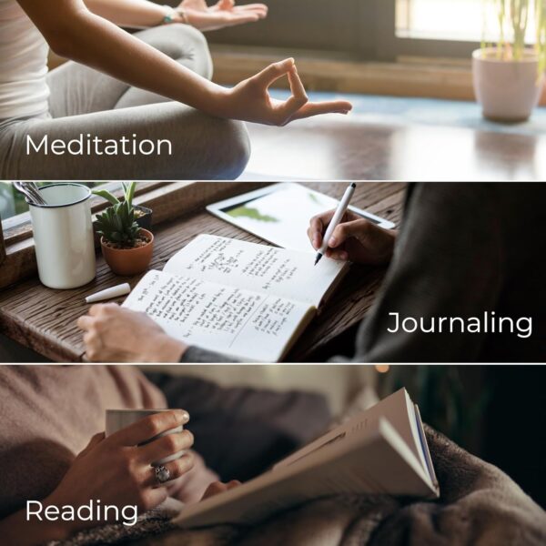 30 Mindful Meditation Candles - Refill Set for 1 Month Supply, Thirty Days of Mediation Prayer Reflection - Candle Holder Not Included