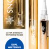 Snow Extra-Strength Teeth Whitening Serum - Oral Care Teeth Whitener Pen - Whitening Pen for Stain Removal & Whiter Teeth - Tooth Whitener with Carbamide & Hydrogen Peroxide - 2 Pack
