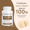71OERgDHDDL._AC_SL1500_.jpg Lions Mane Mushroom Cognition Capsules (120 Capsules) Lions Mane Mushroom Powder Extract Capsules | Brain Supplement, Brain Vitamins, Focus Supplement