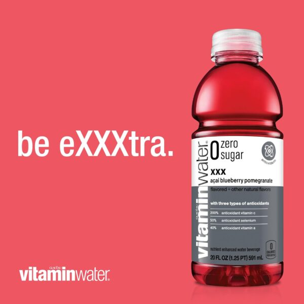 vitaminwater zero XXX, 20 fl oz