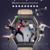 Smart Watch with 1.85'' HD Screen, Fitness Tracker/Bluetooth Call/Sports Mode, Men's Tactical Smart Watches for iOS Android Samsung