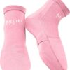 Relief Genius Cold Therapy Socks with Reusable Gel ice Packs - Achieve Relief from Sprains, Muscle Pain, Bruises, Swelling, Edema, Chemotherapy, Arthritis, Post Partum Foot (Pink, Small/Medium)