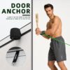 Baseball Softball Resistance Bands with Baseball Swing Trainer Band, Arm Strength Training Equipment Exercise for Flexibility and Throwing Velocity for Pitching Trainer