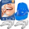 Mouth Guard for Grinding Teeth at Night: Moldable Dental Guard for Sleeping - Nighttime Protection for Teeth 4 Pack