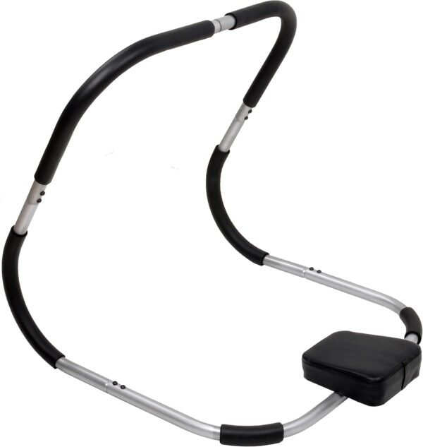 Ab Trainer Abdominal Machine Exercise Crunch Roller Workout Exerciser, Black