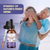 Kidney Cleanse Detox & Repair Drops - 500 mg Cranberry 20:1 Extract & 2,50 mg Chanca Piedra for Urinary Tract & Kidney - 27-in-1 Vegan Kidney Support Supplement - Vegan Non-GMO