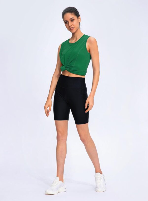 YYV Women's Workout Tank Tops Lightweight Sleeveless Shirts for Women Loose Fit Tops for Athletic Running Tennis Yoga