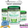 MacroLife Naturals Macro Greens Powder 38 Superfood Probiotic Antioxidant Enzyme & Herbal Supplement Immunity Energy Cleanse - Non-GMO Vegan Gluten-Free Dairy-Free - 10oz (30 Servings)