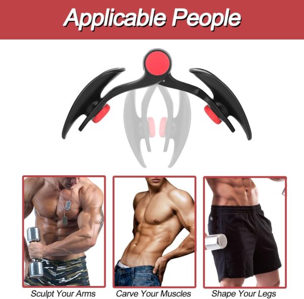 71PCDrbL._AC_SL1500_.jpg Thigh Master 35lb Pelvic Floor Muscle Repair Trainer Kegel Inner Thigh Exercise Workout Equipment Pilates for Home Workouts Hip Under Desk Exercise Men Women with Band