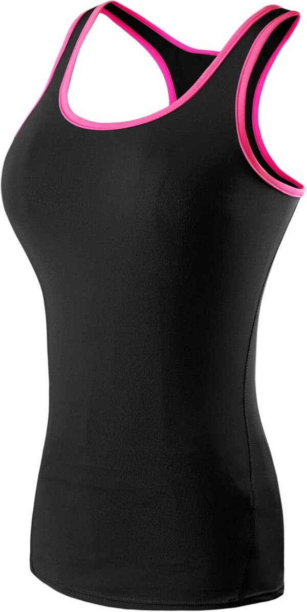 NELEUS Women's 3 Pack Compression Base Layer Dry Fit Tank Top